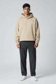 Basics Hoodie- Beige